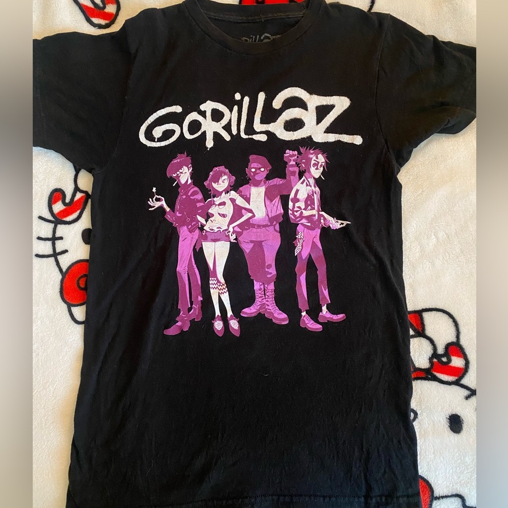 Gorillaz graphic band tee